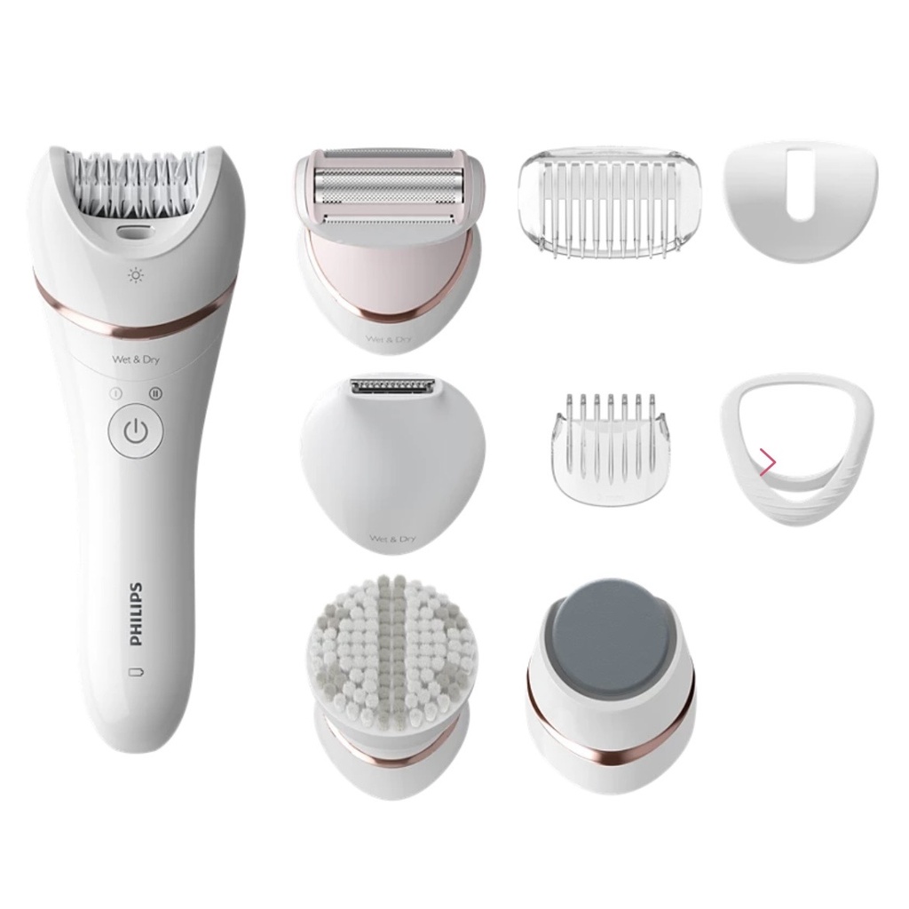 PHILIPS Series 8000 Epilator Wet And Dry Cordless (BRE740/11)