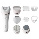 PHILIPS Series 8000 Epilator Wet And Dry Cordless (BRE740/11)