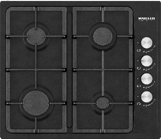 Maieler Hob 60cm Black Inox MH1015BK1