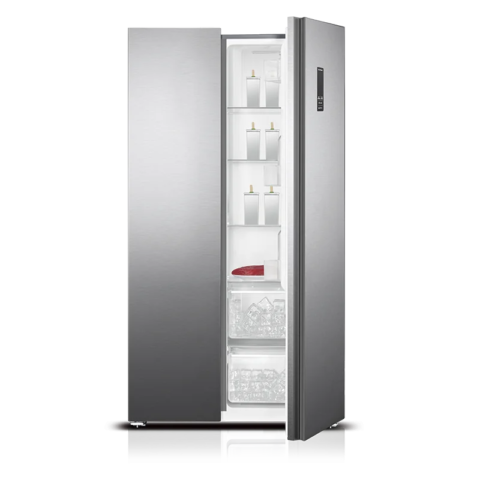 Metalux Refrigerator Side By Side 442L - Steel
