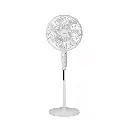 Hyundai stand fan 18" 14 blade - white