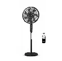 Hyundai Stand Fan 14 blade 18" Remote- Black (HY-F555R)