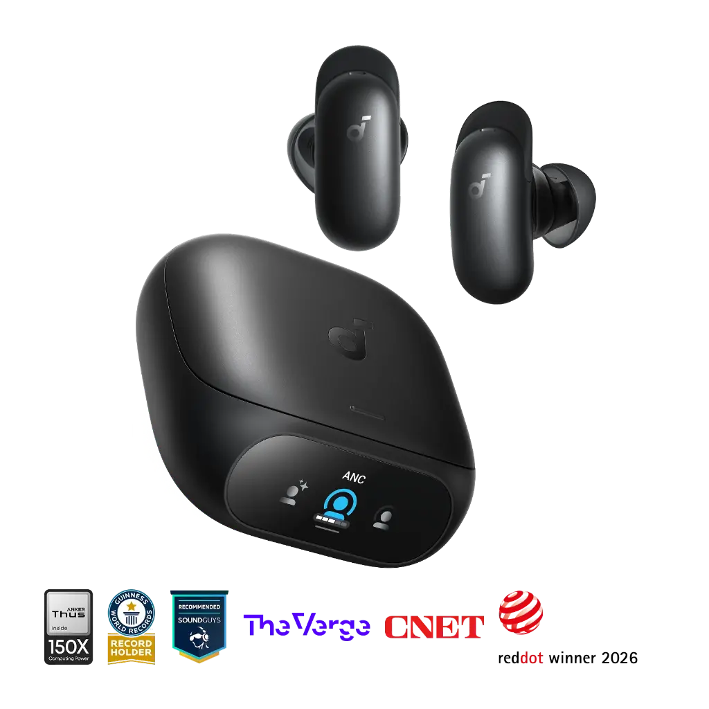 Soundcore Liberty 5 Pro Noise Cancelling Earbuds for Clear Calls
