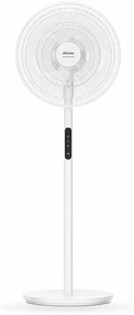 Arzum Stand Fan 16" - White (AR067-W)