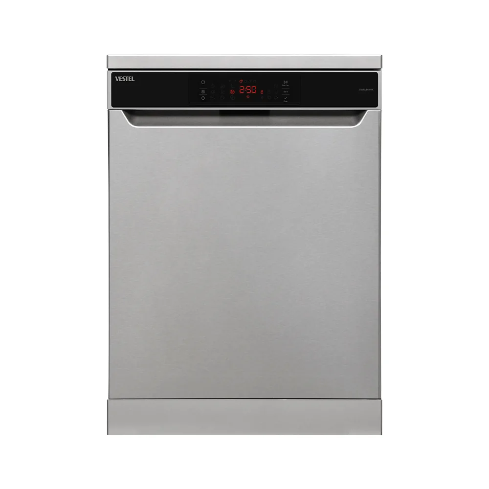 Vestel Dishwasher 9 Programs 4 Sprayer 14Sets -  Inox (DWFA3Y9N1X)