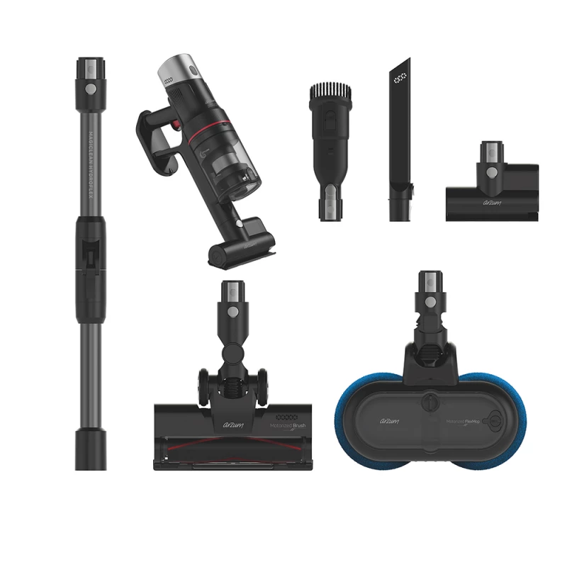 Arzum MagiClean HydroFlex Cordless Stick Vacuum Cleaner with Vacuuming & Mopping Function