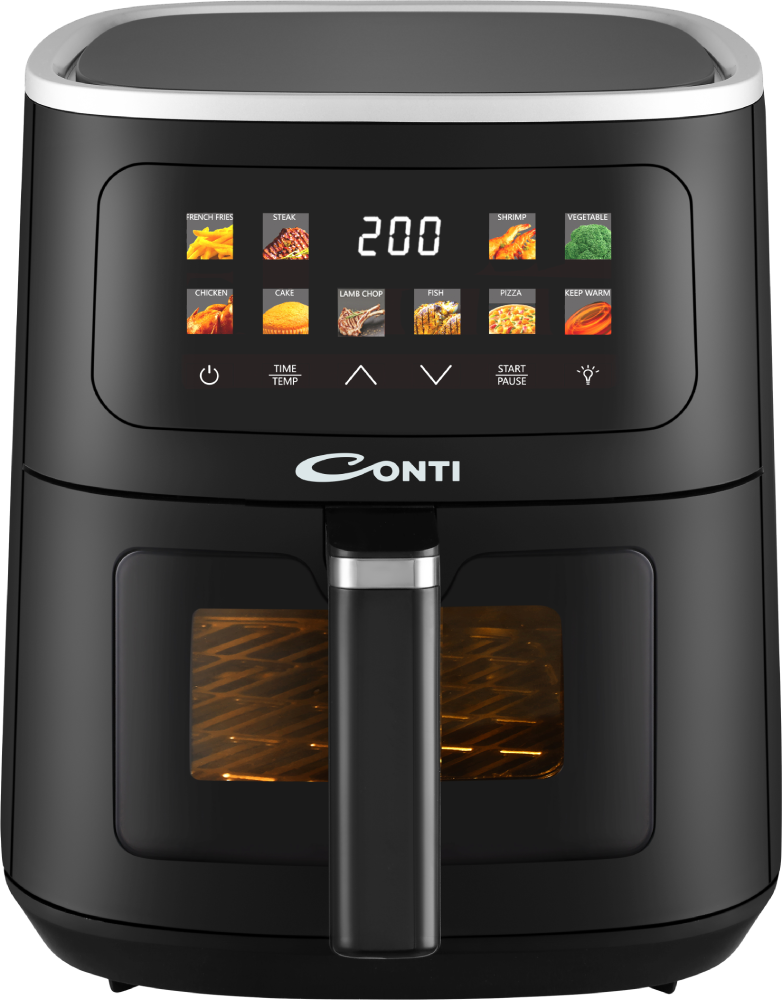 CONTI Air Fryer 8 Liters 1700W - Black