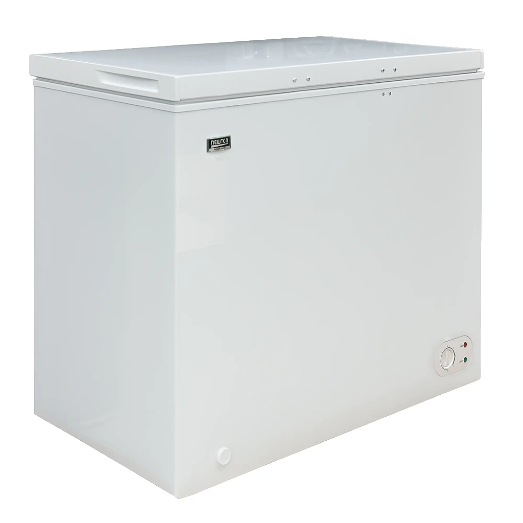 Chest Freezer 202L Glass White