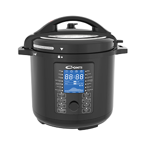 Conti Electric Pressure Cooker 12Liter - Black