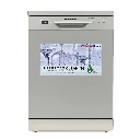 Dishwasher 5Prog 3Basket A++ Silver