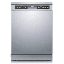 Dishwasher 6Prog 2Basket 12Set Silver