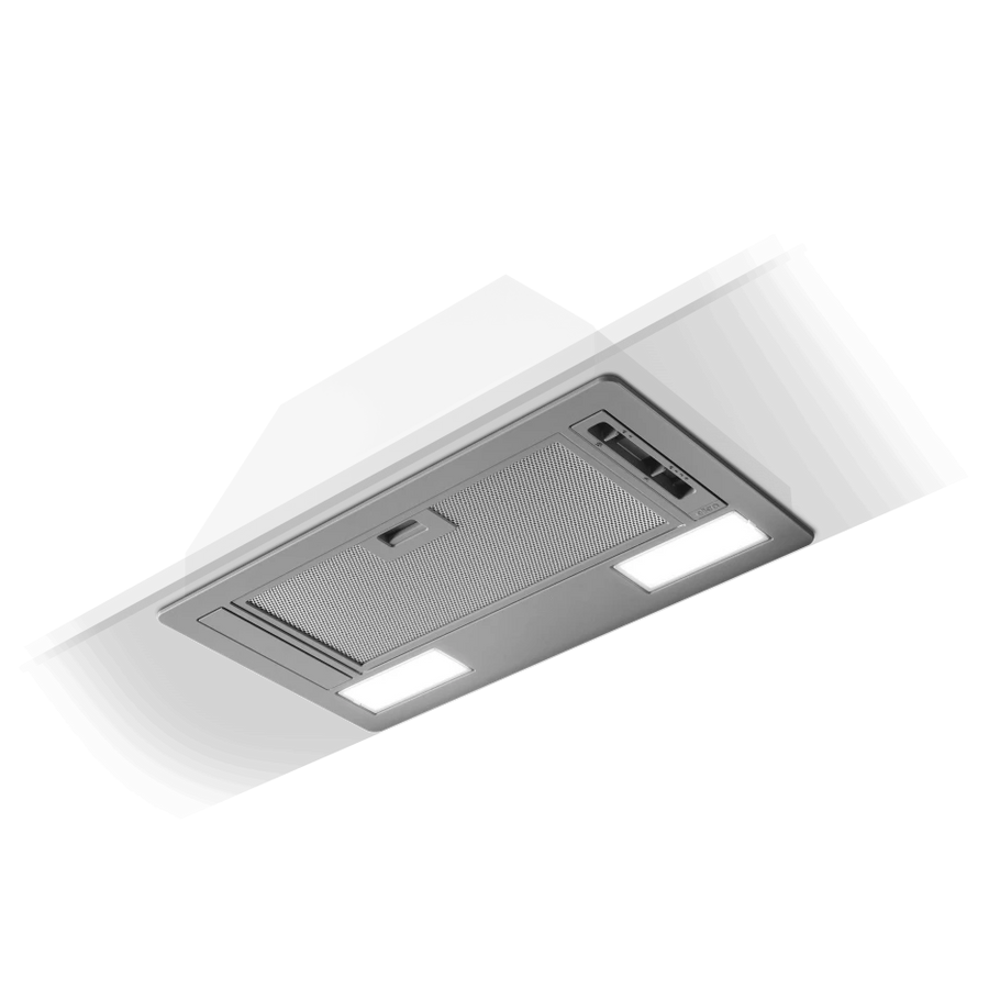 ELICA Built in hood 60cm 350m3/h grey (ERA)