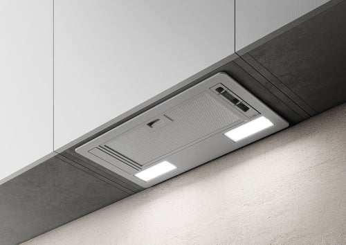 اليكا شفاط مدمج 60 سم قوة الشفط 520 متر مكعب / الساعة لون ستيل