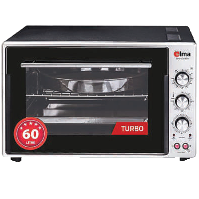 Elma Electric Oven 60Liter Silver