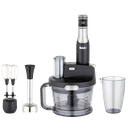 Fakir hand blender set 1000w speed quadro black&silver