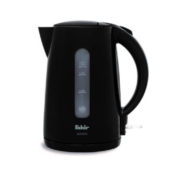 FAKIRفاكير غلاية 1.7 لتر 2200 وات - أسود | KETTLESSMALL APPLIANCES