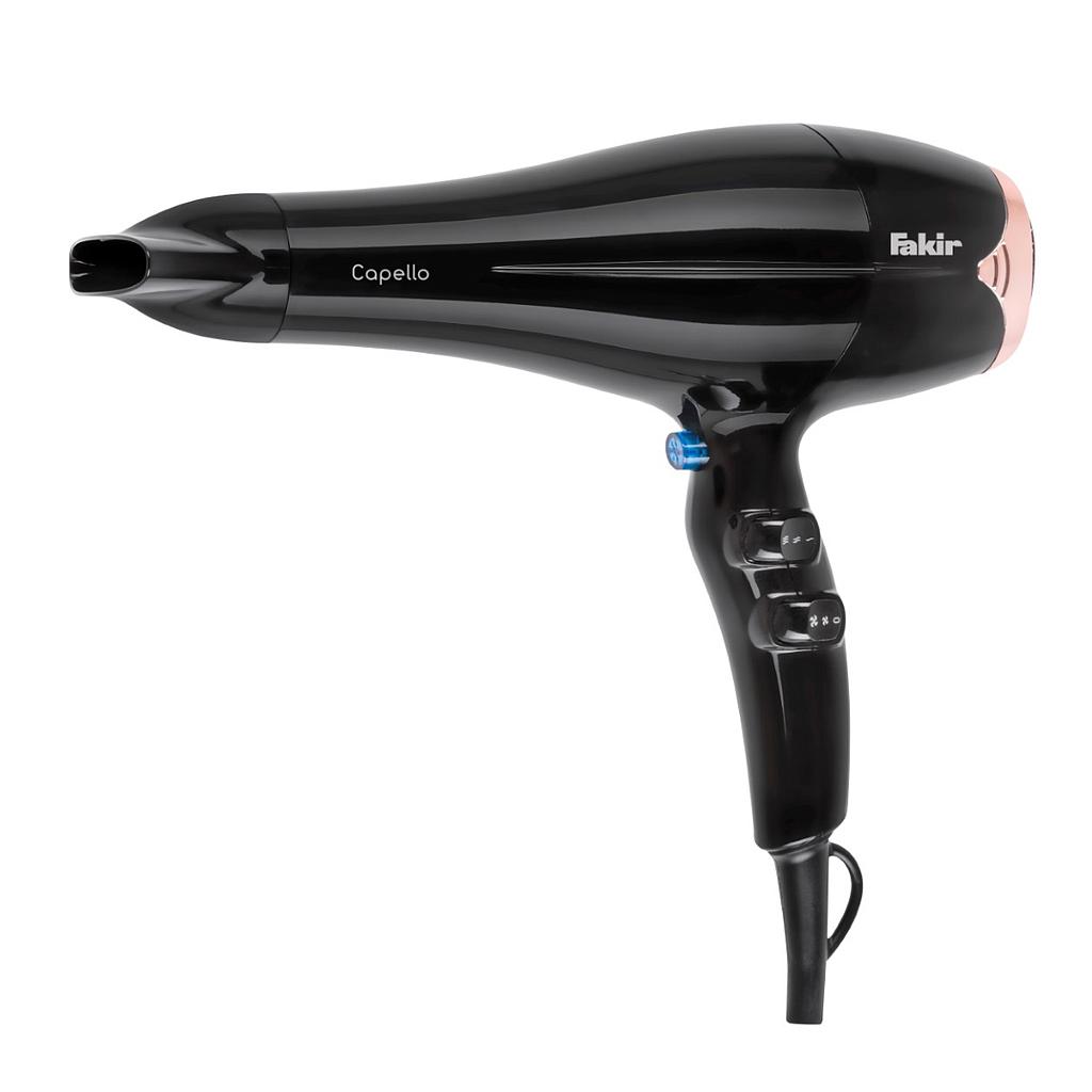 Fakir Professional AC Hair Dryer 2200W Capello - Black | Ladies Salon