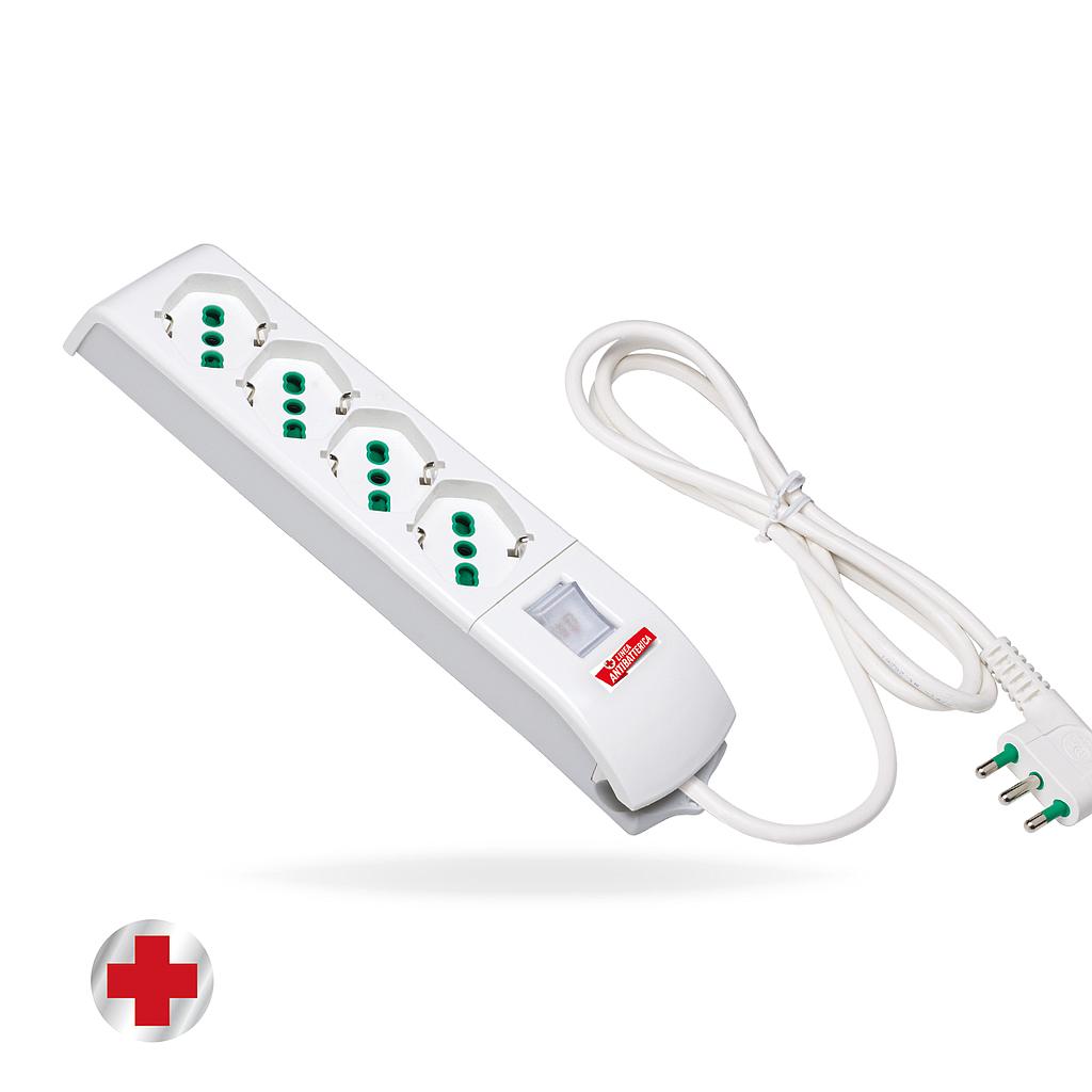 Fanton Anti-Bacteria16A Antibacterical power strip with 4 german sockets white