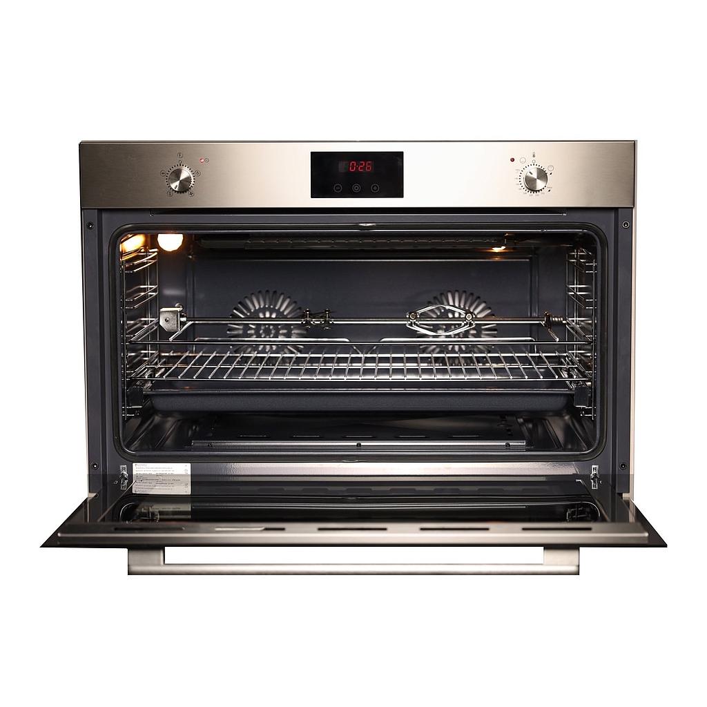 Floraz Built in Gas Oven 90cm Gas Grill 2Fans - Stainless Steel