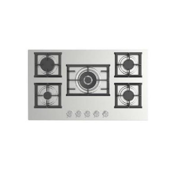 Floraz Hob 90cm Stainless Steel مفصول نحاس