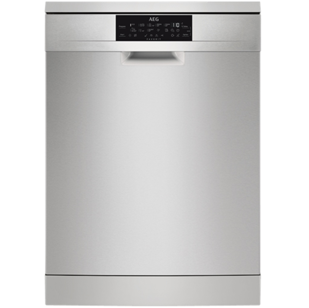 aeg dishwasher 13sets 3baskets 4sprays comfortlift - stainlesssteel