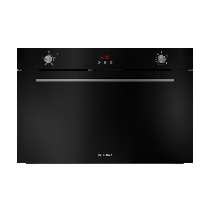 G3 Ferrari Built in Oven with 125 Liter Fan Full Safety Digital - Black