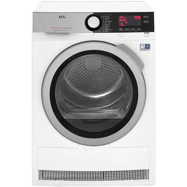 AEG Dryer 9kg White A++