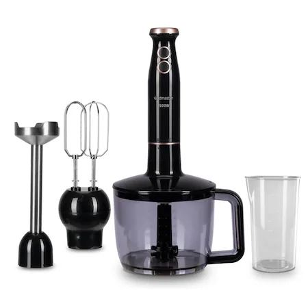 GoldMaster Hand Blender Set 1500W 1.5Liter Black | FOOD PREPARATIONBLENDERS