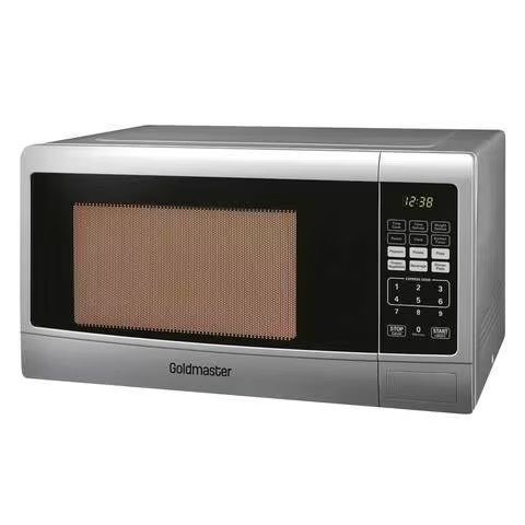 goldmaster microwave oven 20liter - silver