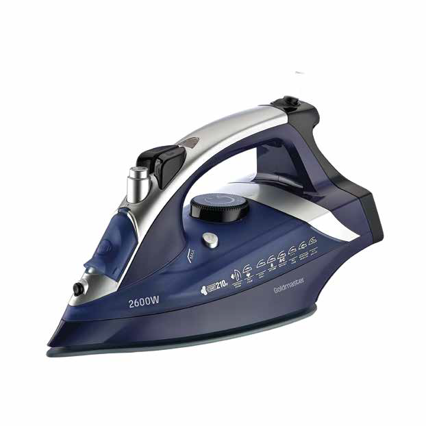 goldmaster steam iron 2600w purple