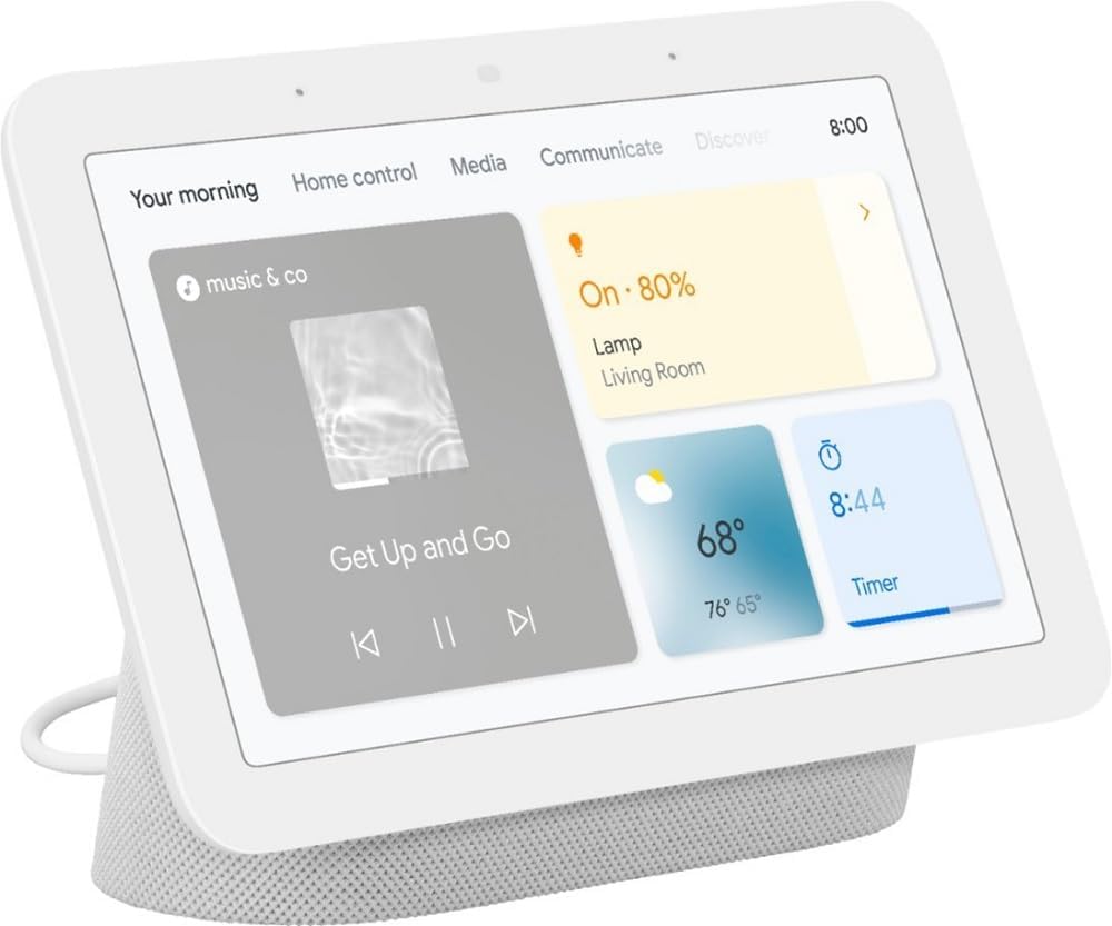 Google Nest Hub 2nd Generation Chalk
