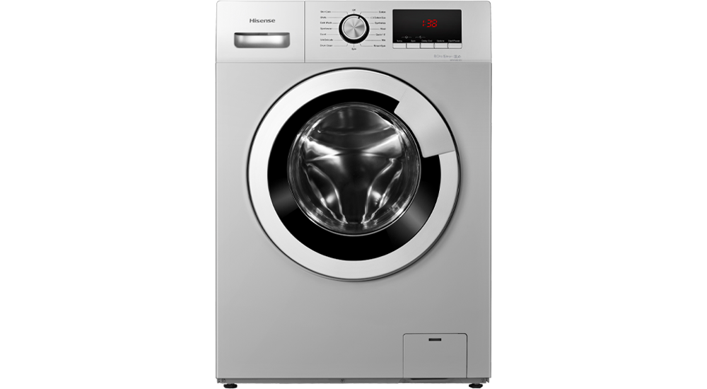 Hisense Washing Machine 8kg 1200rpm Silver