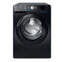 indesit washing machine 9kg 1400rpm inverter a+++ black