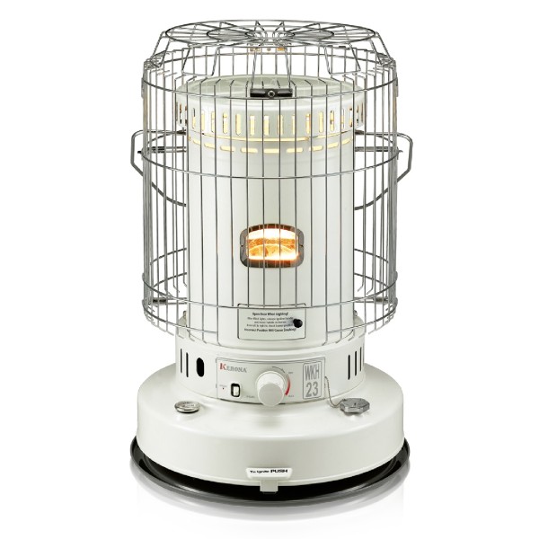 Kerona Kerosene Heater 7.2Liter - White