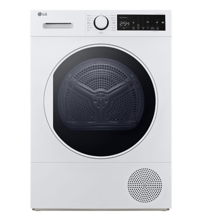 LG Dryer 8kg Dual Heat Pump - White (NEW) | Dryers