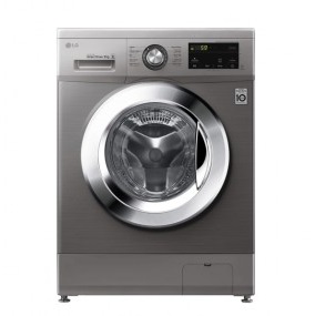 LG Washing Machine 7kg Steam Direct Drive ThinQ - Silver (NEW 0) | Washing Machines