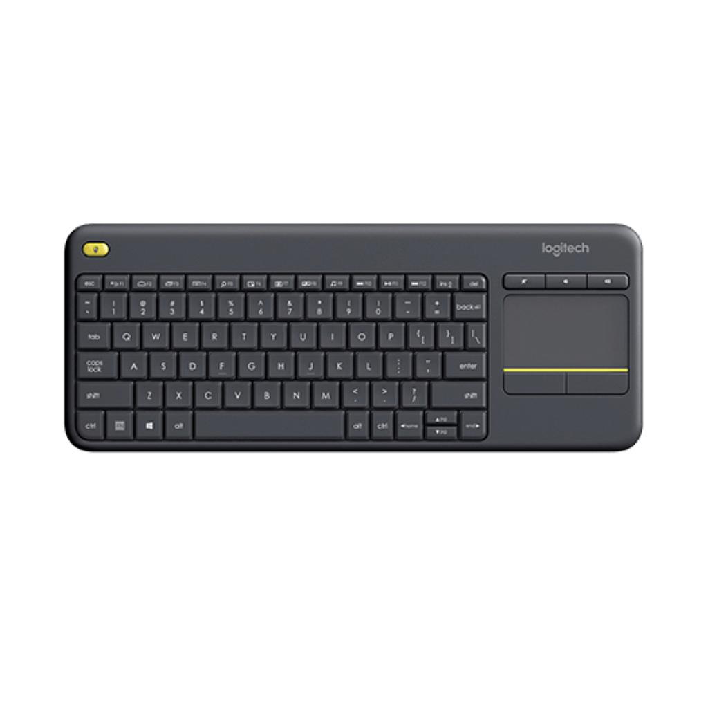 Logitech K400 Plus TV Wireless Touch Keyboard -Dark | Computer Peripherals