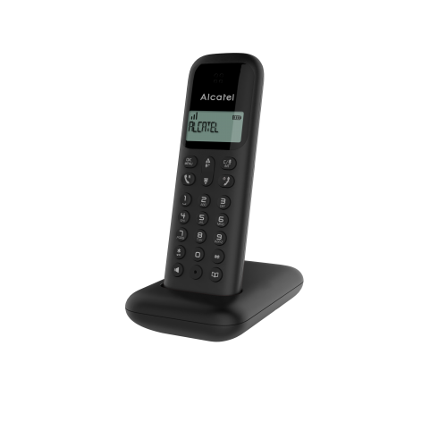 Alcatel Cordless Telephone Black | Home Essentials