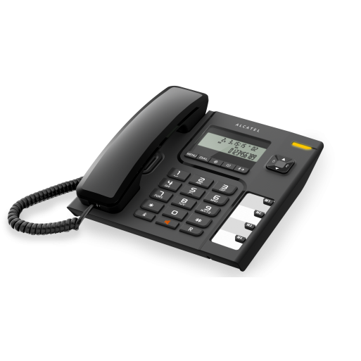 Alcatel Telephone with 4 programs - Black