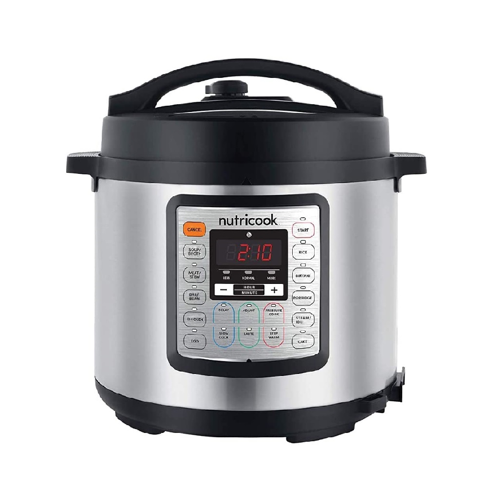 NutriCook 6Liter Smart Pot EKO 9in1 Electric Pressure Cooker 14Programs