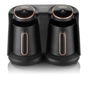 okka minio duo turkish coffee maker - copper