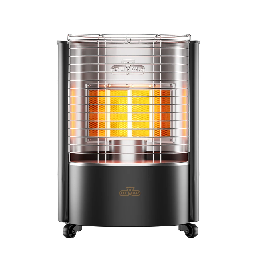 Olmar Gas Heater 4 with Curved Reflector ECO2