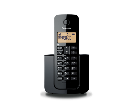 Panasonic Cordless Land Phone - Black