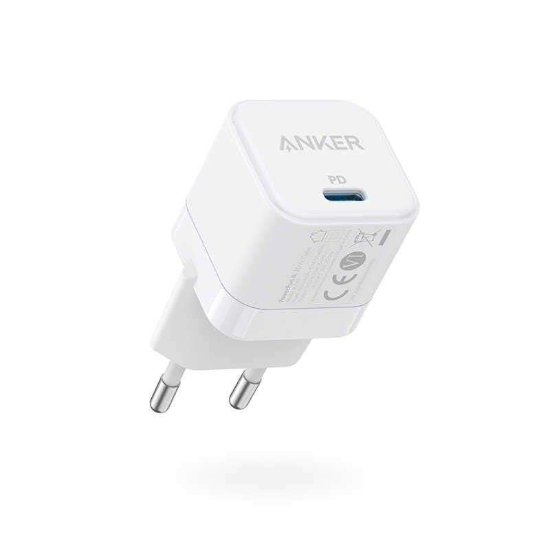 Anker PowerPort III 20W Cube Charger – White | MOBILE ACCESSORIES