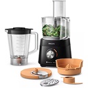 Philips Compact Food Processor 750W - Black