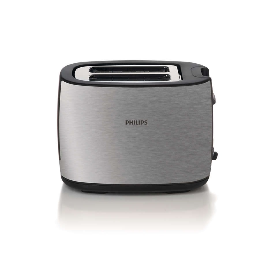 Philips Daily Collection Toaster 950W - Silver