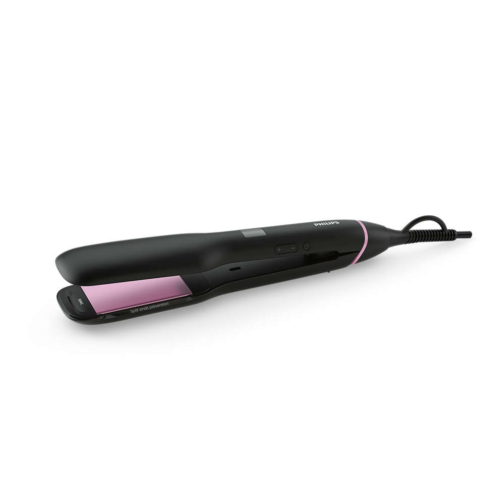 Philips Hair Straightener 230°C Keratin Infusion Wide Plates