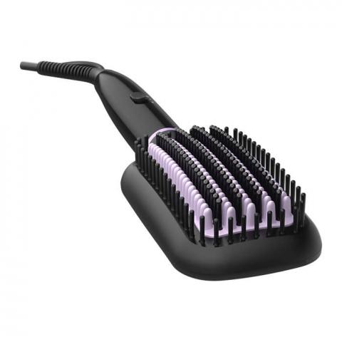 Philips Heated Straightening Brush - Black BHH880/03