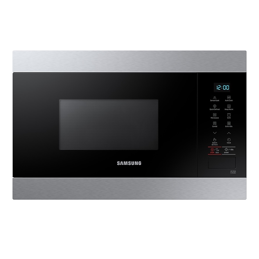 SAMSUNGسامسونج ميكرويف بلت ان مزود بشواية سعة 22 لتر | MICROWAVE OVENSBUILT-IN