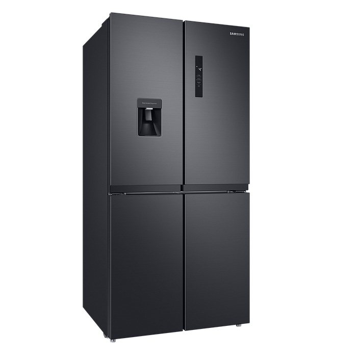 Samsung Refrigerator Four Door 508L w/Water Dispenser - Black